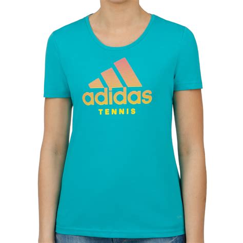 adidas t-shirt türkis damen|Turkis .